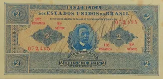 Brazil 2 Mil Réis, 1921 obverse