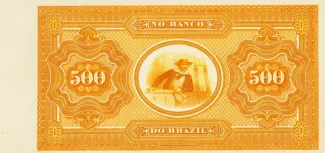 Brazil 500 Mil Réis, 1868 reverse