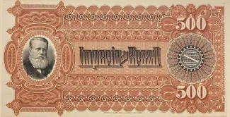 Brazil 500 Mil Réis, 1885 reverse