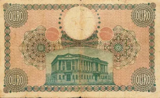 Brazil 500 Mil Réis, 1909 reverse