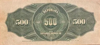 Brazil 500 Mil Réis, 1911 reverse