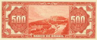 Brazil 500 Mil Réis, 1923 reverse