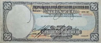 Brazil 50 Mil Réis, 1915 obverse