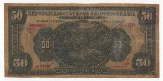 Brazil 50 Mil Réis, 1923 obverse