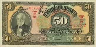 Brazil 50 Mil Réis, 1930 obverse