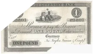 Guernsey 1 Pound, 1830 obverse