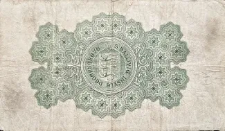 Guernsey 1 Pound, 1895 reverse