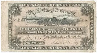 Guernsey 1 Pound, 1913 obverse