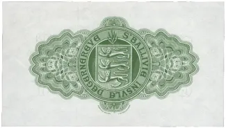 Guernsey 1 Pound, 1945-1966 reverse