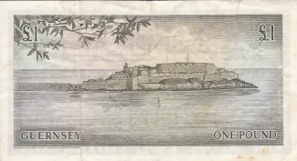 Guernsey 1 Pound, 1969-1975 reverse