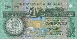 Guernsey 1 Pound, 2013 obverse