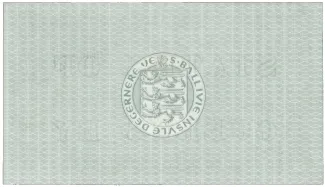 Guernsey 5 Pounds, 1956-1966 reverse