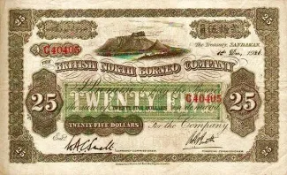 British Malaysia 25 Dollars, 1927 image