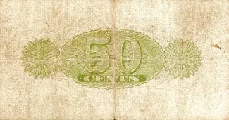 British Malaysia 50 Cents, 1938 reverse
