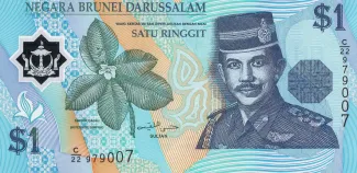 Brunei 1 Ringgit, 2008 image