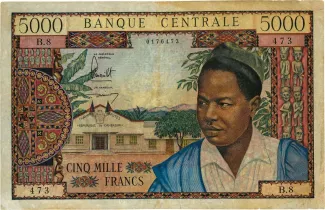 Cameroon 5.000 Francs, 1961 image