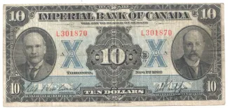 Canada 10 Dollars, 1923