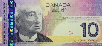 Canada 10 Dollars, 2004-2009