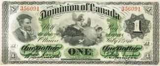 Canada 1 Dollar, 1870