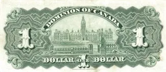 Canada 1 Dollar, 1897 reverse