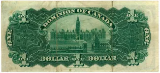 Canada 1 Dollar, 1898 reverse