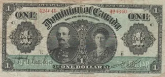Canada 1 Dollar, 1911