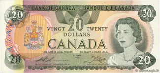 Canada 20 Dollars, 1979