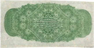 Canada 25 Cents, 1870 reverse