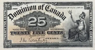 Canada 25 Cents, 1900