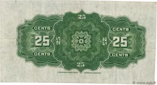Canada 25 Cents, 1923 reverse