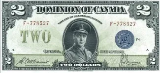 Canada 2 Dollars, 1923