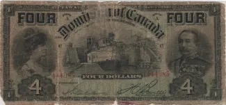 Canada 4 Dollars, 1902