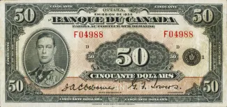 Canada 50 Dollars, 1935
