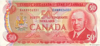 Canada 50 Dollars, 1975