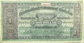 Canadian provinces 1 Dollar, 1913 image