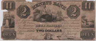 Canadian provinces 2 Dollars, 1835 image