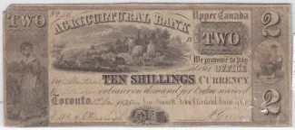 Canadian provinces 2 Dollars, 1835 image
