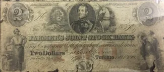 Canadian provinces 2 Dollars, 1849 image