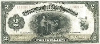 Canadian provinces 2 Dollars, 1920 image