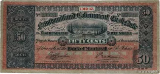 Canadian provinces 50 Cents, 1913 image