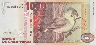 Cape Verde 1.000 Escudos, 2002 image