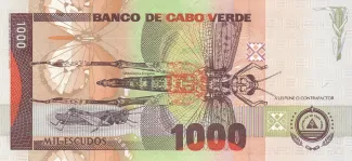 Cape Verde 1.000 Escudos, 1992-2002 reverse