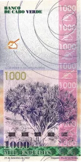 Cape Verde 1.000 Escudos, 2007 reverse