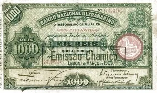 Cape Verde 1.000 Réis, 1922
