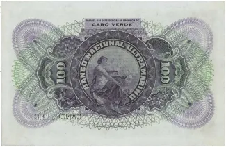 Cape Verde 100 Escudos, 1941 reverse