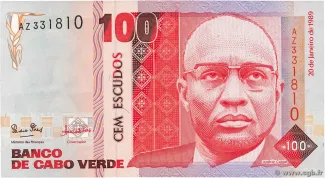 Cape Verde 100 Escudos, 1989 image