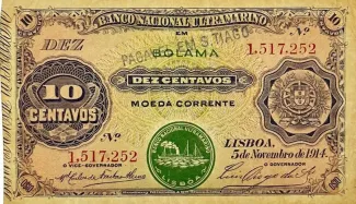 Cape Verde 10 Centavos, 1914 image