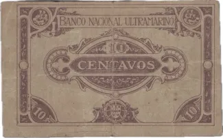 Cape Verde 10 Centavos, 1920 reverse