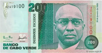 Cape Verde 200 Escudos, 1989 image