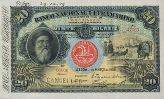 Cape Verde 20 000, 1909